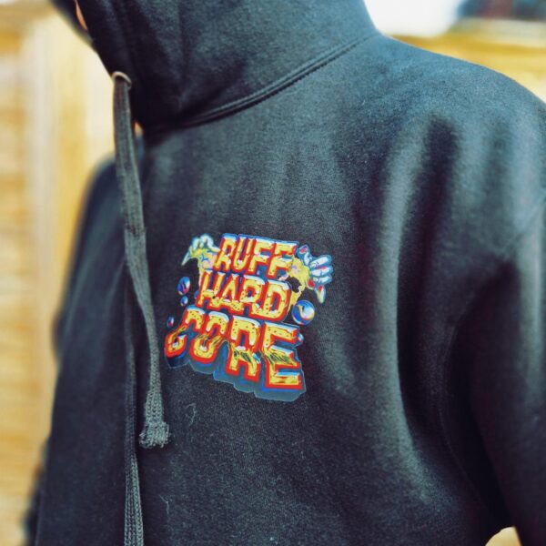 LTD Edition RUFF HARD CORE (Black Hoodie)