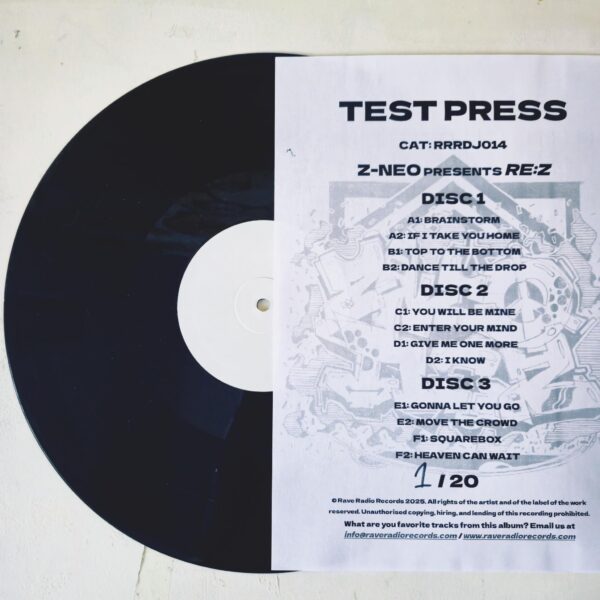 Z-Neo |  Re:Z - Triple Disc - Test Press Copy